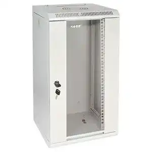 Serverschrank HMF 63312-07 10 Zoll, 12 HE, Voll Montiert