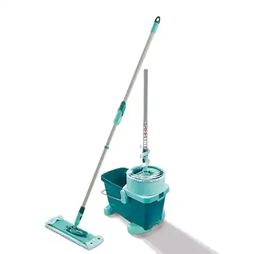 Fliesenwischer Leifheit Set Clean Twist M, inkl. Rollwagen