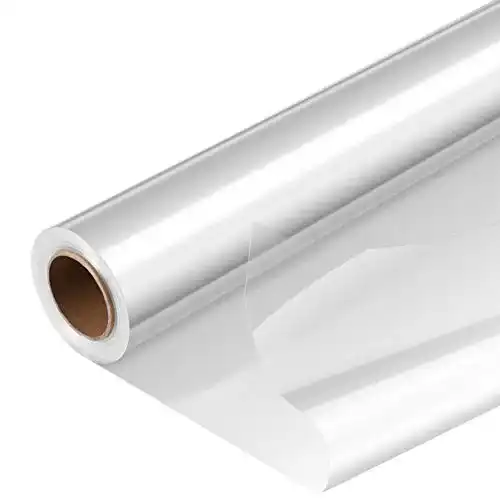 Cellophan STOBOK Klares Rolle,Entfaltete Breite 86CM x 30M