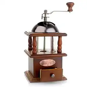 Kaffeemühle Holz luckiner Manuelle Kaffeebohne Gewürz Vintage