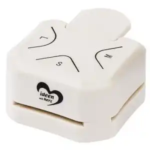 Eckenabrunder Ideen mit Herz Eck-Stanzer | | 3 in 1