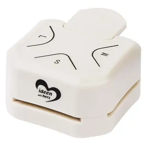 Eckenabrunder Ideen mit Herz Eck-Stanzer | | 3 in 1