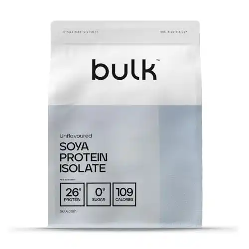 Soja-Protein Bulk Isolat, Veganes Eiweißpulver, 2,5 kg