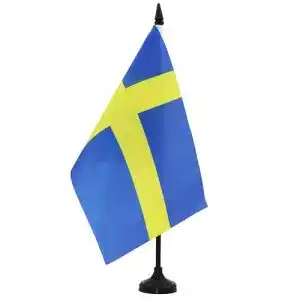 Schweden-Flagge AZ FLAG TISCHFLAGGE SCHWEDEN 21x14cm