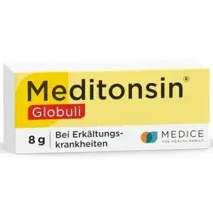 Globuli Meditonsin 8g, bei Erkältung, Husten & Schnupfen