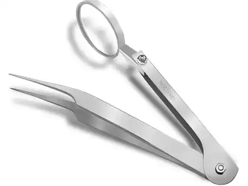 Zeckenzange InstrumenteNrw Profi Zeckenpinzette (13,4 cm)