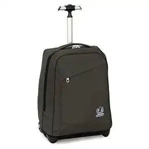 Schultrolley Invicta Benin Ökologisch, 35 Lt, Grün, 2in1 Rucksack