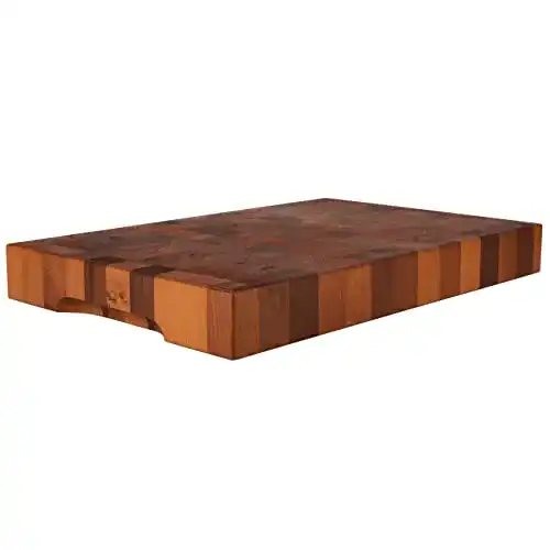 Hackblock Cuisine Romefort | aus Thermobuche Stirnholz | Massiv