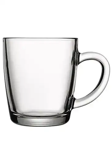 Teegläser Pasabahce 55531 Teeglas mit Henkel “Basic”, 6er Set