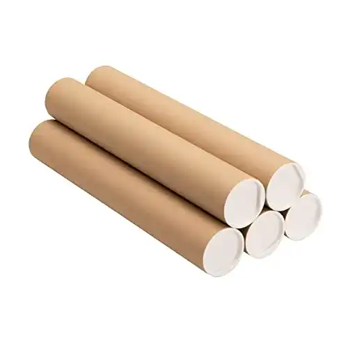 Papprolle Betzold – Pappröhren-Set Blanko Pappröhren Papp-Rollen