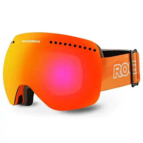 Die beste Rockbros-Brille ROCKBROS Skibrille Snowboard Brille für Damen 2026 Test Bestseller Rockbros-Brille ROCKBROS Skibrille Snowboard Brille für Damen