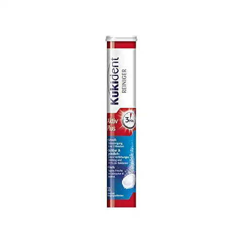 Die beste Zahnspangenreiniger Kukident Aktiv Plus, 33 Tabs 2026 Test Bestseller Zahnspangenreiniger Kukident Aktiv Plus, 33 Tabs