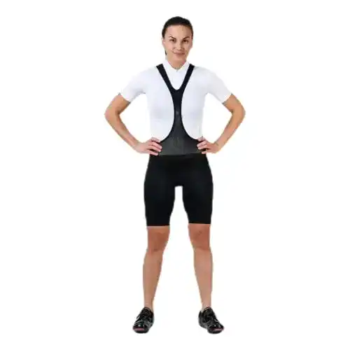 Bibshorts Damen Craft Damen Essenz Trägerhose, Schwarz, XS