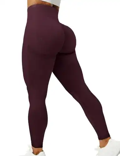 Sportleggings ZAAYO Damen Sport Gym Leggings Scrunch Butt
