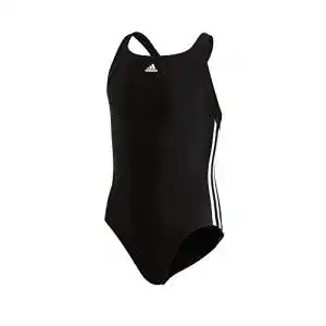 Badeanzug Mädchen adidas Infinitex Essence Core 3-Stripes