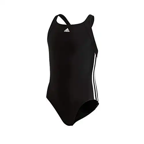 Badeanzug Mädchen adidas Infinitex Essence Core 3-Stripes