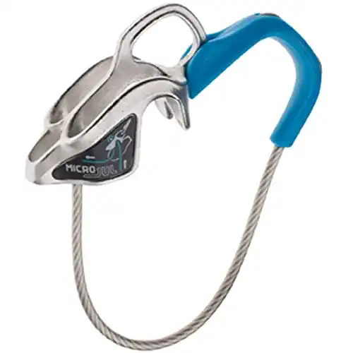 Autotuber EDELRID Micro Jul Sicherungsgerät Silber/blau 2021