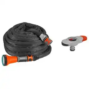 Gardena-Schlauch Gardena Textilschlauch Liano Set 10m: flexibel