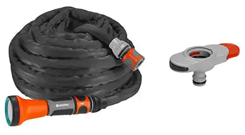 Gardena-Schlauch Gardena Textilschlauch Liano Set 10m: flexibel