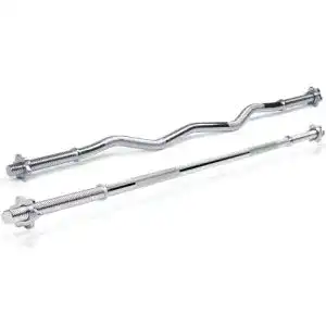 SZ-Stange ScSPORTS ® Hantelstangen-Set mit Langhantel 160 cm