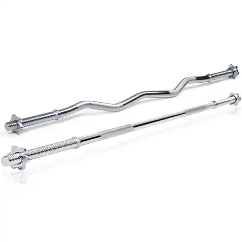 SZ-Stange ScSPORTS ® Hantelstangen-Set mit Langhantel 160 cm