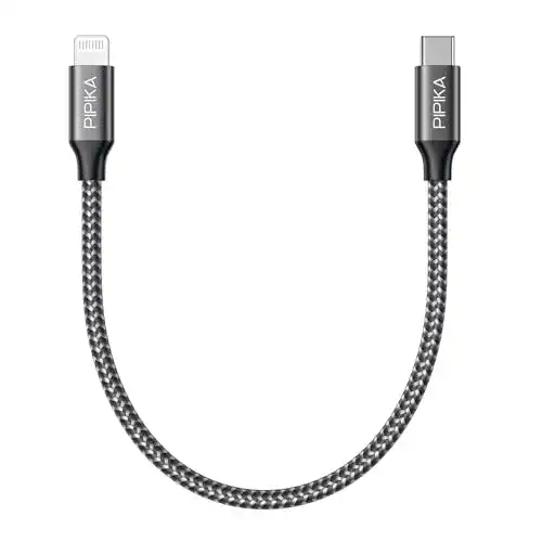 Lightning-auf-USB-C-Kabel PIPIKA USB C auf Lightning Kabel 0.5M