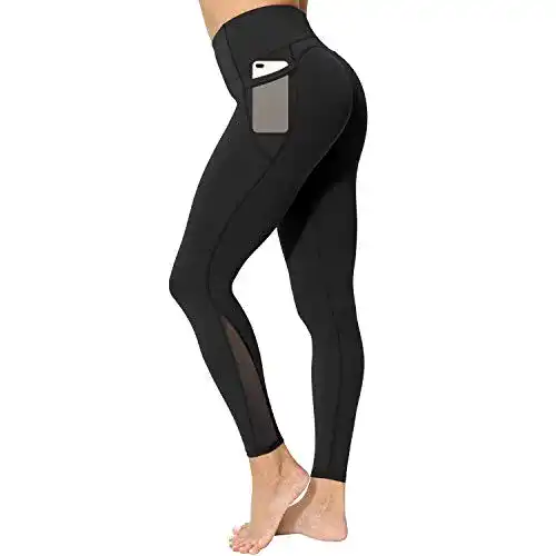 Sportleggings neppein Sport Leggings mit Taschen, High Waist