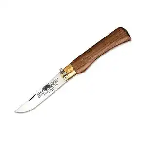 Old-Bear-Messer ANTONINI Old Bear XL Walnuss Braun, 10 cm