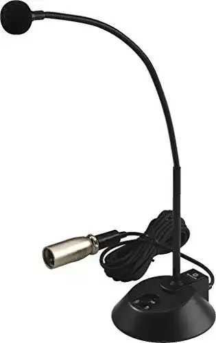 Schwanenhalsmikrofon MONACOR 232430 ECM-310 Elektret