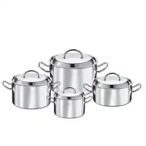 Rösle-Töpfe RÖSLE MULTIPLY Topfset, 4-tlg., Edelstahl