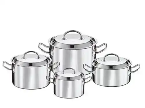 Rösle-Töpfe RÖSLE MULTIPLY Topfset, 4-tlg., Edelstahl