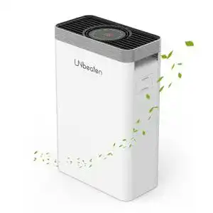 Viren-Ionisator 30 qm UNbeaten Luftreiniger, H13 HEPA Filter
