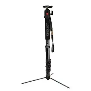 Einbeinstativ mit Standspinne Kingjoy MP408FL freistehend