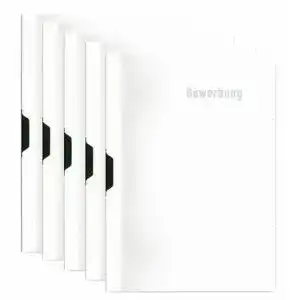 Bewerbungsmappen Idena 547038, 5er Packung, weiß