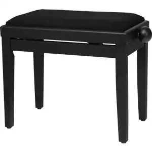 Klavierbank Classic Cantabile Pianobank Schwarz-matt verstellbar