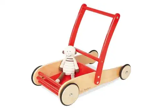 Lauflernwagen Holz PINOLINO Lauflernwagen Uli, aus Holz