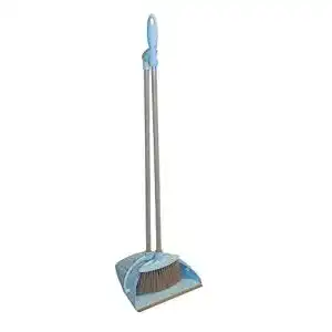 Kehrgarnitur Vanorell Softgriff Kehrset Schaufel BLAU