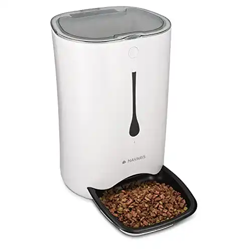 Futterautomat Hund Navaris, Futterspender mit Timer – 6L