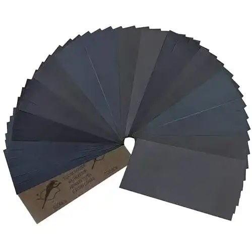 Schleifpapier Hawerk Profi Set 80-3000 Körnung 45 Stück