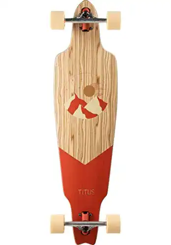Die beste Carving-Longboard TITUS Rod Mountain Longboard 2026 Test Bestseller Carving-Longboard TITUS Rod Mountain Longboard