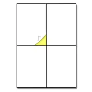 Versandetiketten TownStix 25 Blatt, Etiketten Selbstklebend