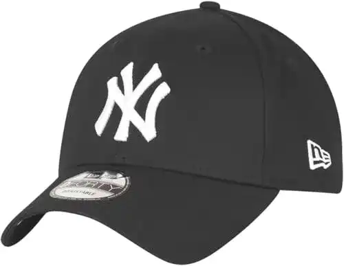 Baseball-Cap New Era New York Yankees MLB Black White 9Forty