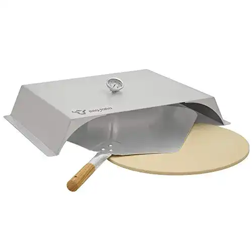 Die beste Pizzaaufsatz Gasgrill BBQ-Toro Pizzaaufsatz für Gasgrill | Edelstahl 2026 Test Bestseller Pizzaaufsatz Gasgrill BBQ-Toro Pizzaaufsatz für Gasgrill | Edelstahl