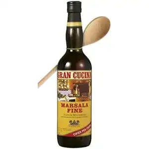 Marsala-Wein Gran Cucina Marsala Fine mit Kochlöffel 0.75 l