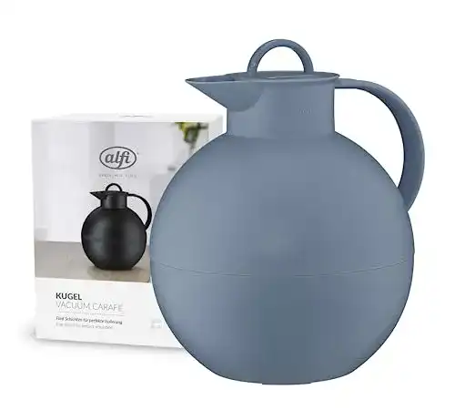 alfi-Isolierkanne alfi Kugel, Thermoskanne Kunststoff blau 0,94l