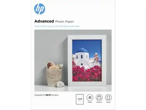 Fotopapier 13×18 HP Advanced-Fotopapier, glänzend, 250 g/m2