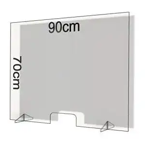 Spuckschutz 90×70 FLEXISTYLE Spuckschutz aus Plexiglas mit 4mm
