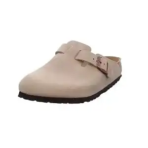 Clogs BIRKENSTOCK Unisex Boston Leder, Braun (Tabacco Brown)