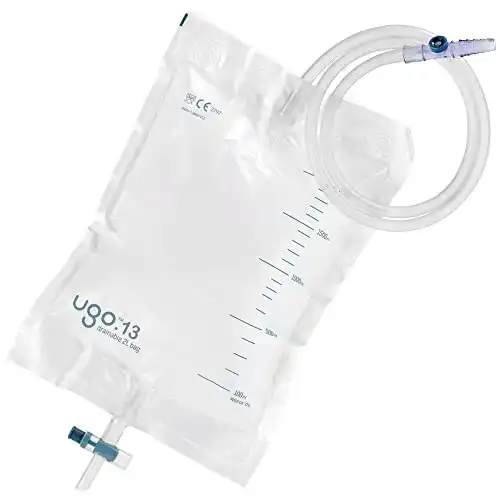 Urinbeutel u go Ugo 2L Nachtbeutel, knickfrei, 10er Pack
