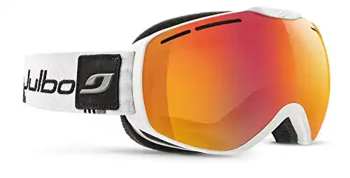 Julbo-Skibrille Julbo Ison Xcl Herren Skibrille L+ Blanc/Gris/Noir